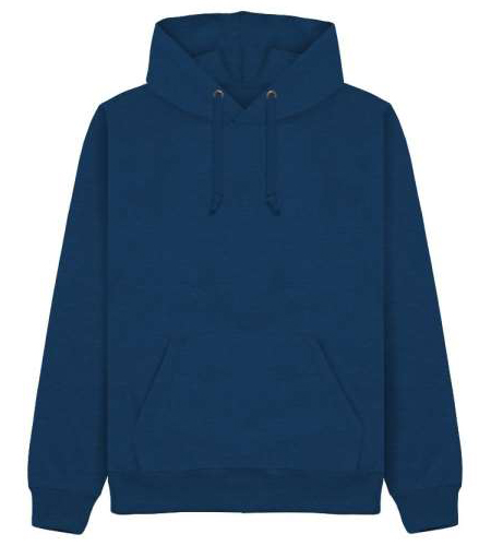 Adult Melange Royal Hoodie