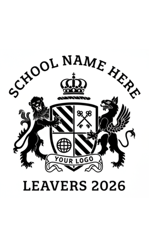 Front design school crest